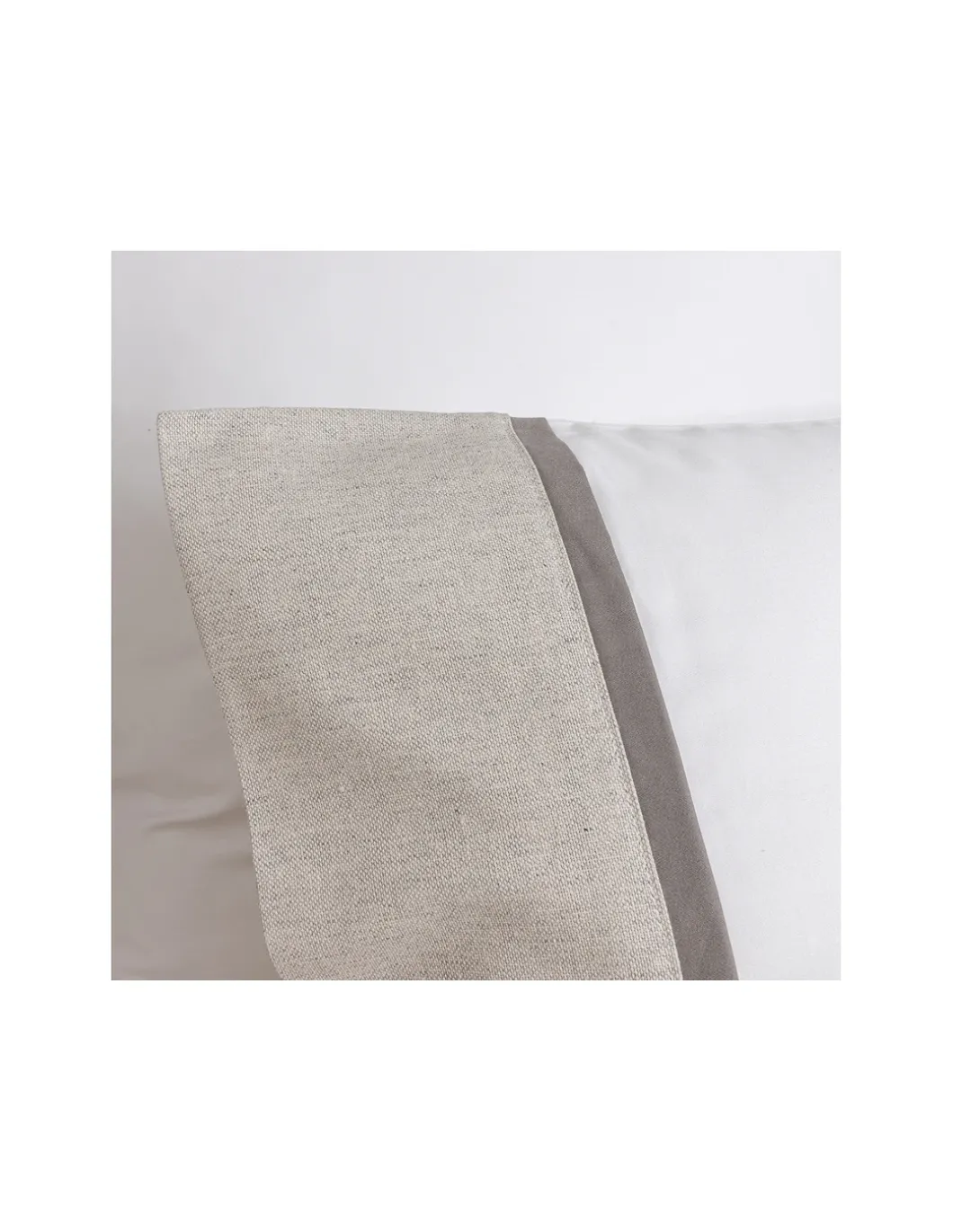 500 Fios - Jogo de lençóis 100% algodão cetim branco - BIANCHERIA II