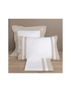 500 Fios - Jogo de lençóis 100% algodão cetim branco - BIANCHERIA