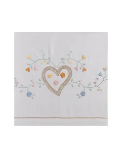 500 Fios - Jogo de lençóis 100% algodão cetim branco -  Lenzuola Ricamate