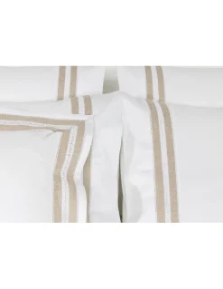 500 Fios - Jogo de lençóis 100% algodão cetim branco - Lince