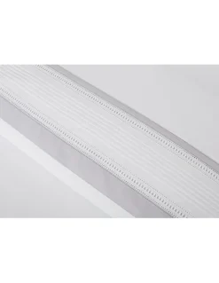 400 fios Jogo de lençóis 100% algodão penteado percal branco