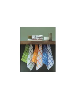 4 Panos de cozinha felpo 50x50 cm - Panos cozinha 100% algodão 440 gr.- PURE Lasa Home