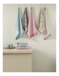 4 Panos de cozinha tela 70x50 cm - Panos cozinha 100% algodão 270 gr.- LOVEY  Lasa Home