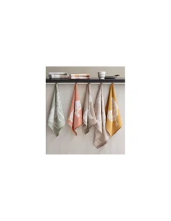 4 Panos de cozinha tela 70x50 cm - Panos cozinha 100% algodão 270 gr.- Grilluxe Lasa Home