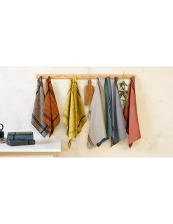 4 Panos de cozinha tela 70x50 cm - Panos cozinha 100% algodão 270 gr.- Sette Lasa Home