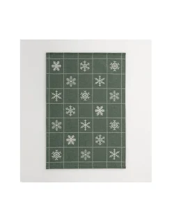 4 Panos de cozinha tela 70x50 cm - Panos cozinha 100% algodão 270 gr.- FOREST Lasa Home