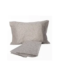 Cama 200x200 cm - 400 Fios - Lençóis 100% algodão cetim - Ponto aberto - Desenho Jacquard