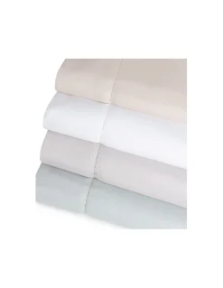 Cama 200x200 cm - Jogo de lençóis 100% algodón cetim 300 fios