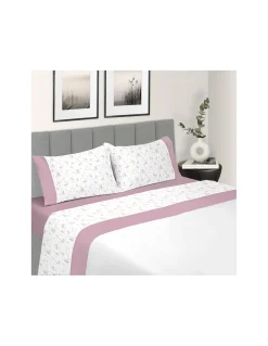 Cama 200x200 cm - Jogo de lençóis 100% algodão - Casa&Algodão