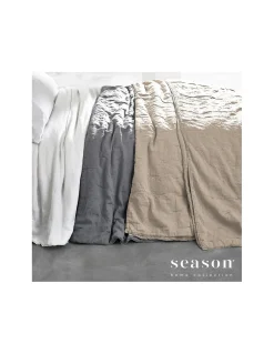 COLCHA LINHO / QUILTS - 250x270 cm + 2 almofadas cheias