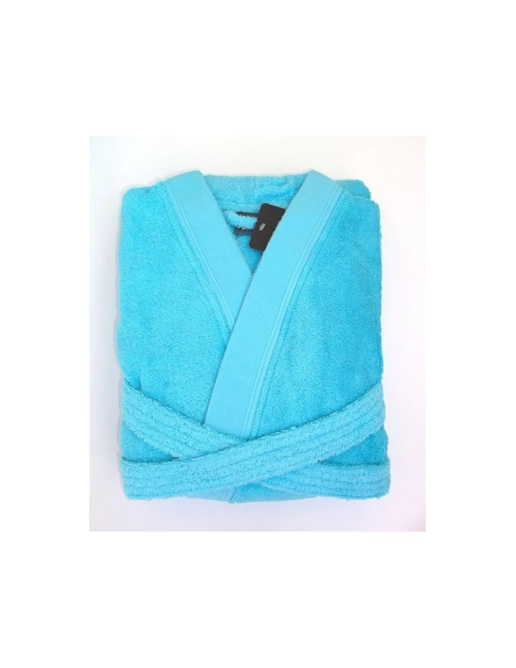 copy of Robe kimono 100% algodão penteado em azul turquesa- Portugal Natura