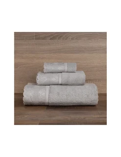 Jogo de 3 toalhas 100% algodão  600 gr./m2  - C/ renda aplicada Luxor