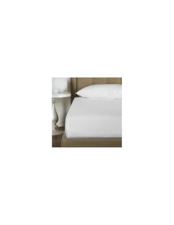 lençol de baixo ajustável 180x200 + 30 cm - Lençol capa cama 180 - Lençol branco algodão percal