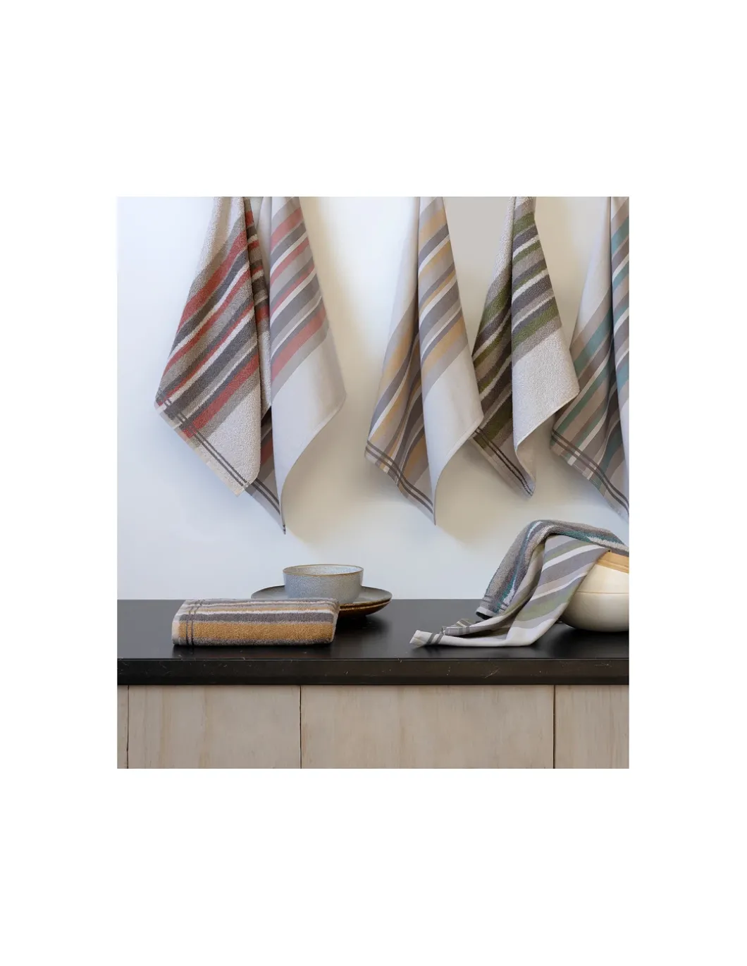 Pano de cozinha felpo 50x50 cm - Panos cozinha 100% algodão 440 gr.- CITY Lasa Home