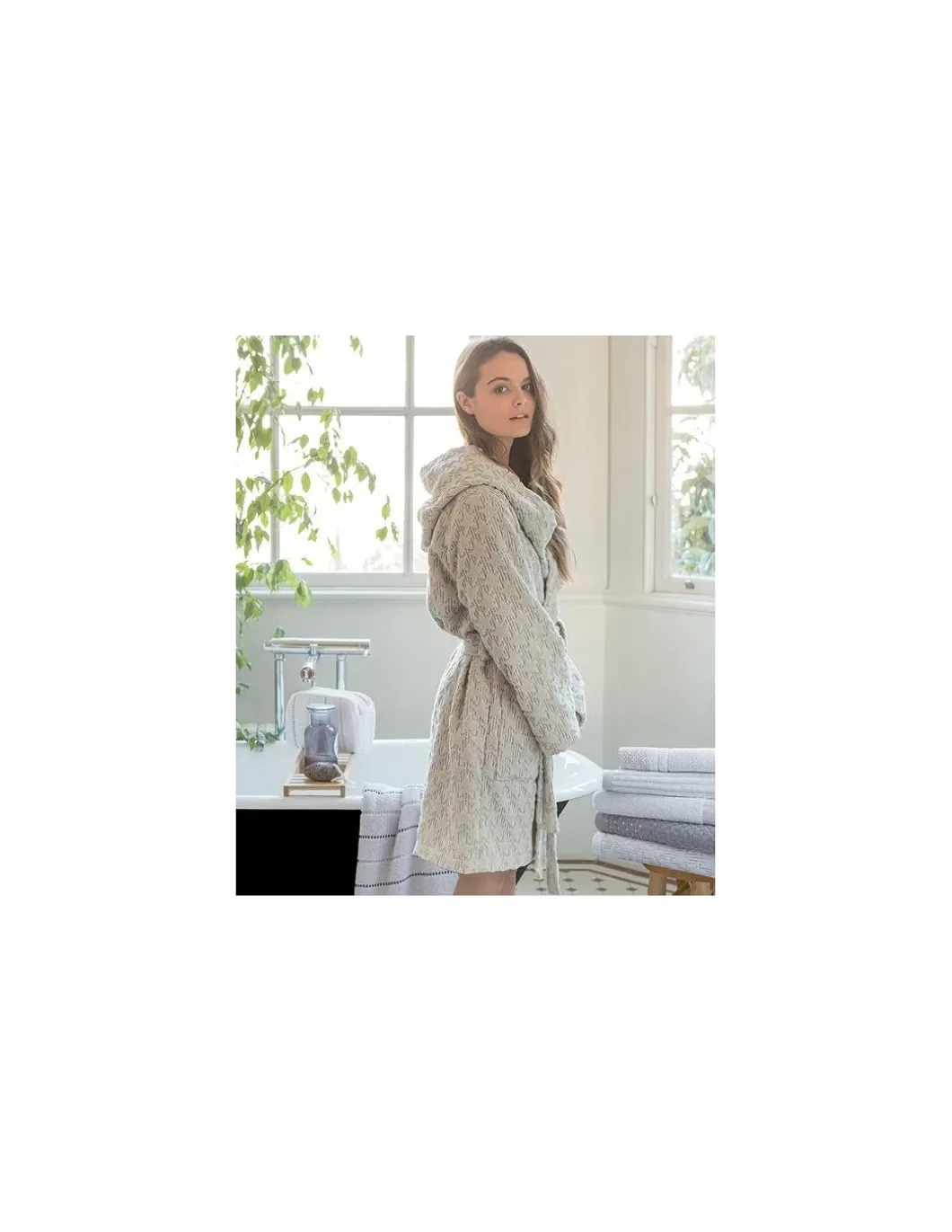 Roupão de banho 100% algodão 360 gr./m2 - Starry robe Lasa Home