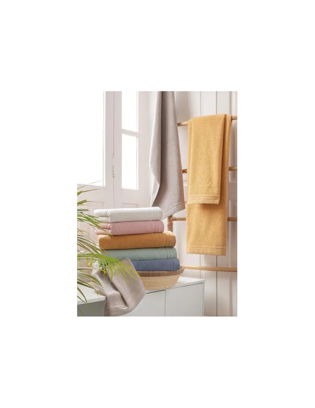 Roupão de banho com capuz 100% algodão 360 gr./m2 DUNE Lasa Home