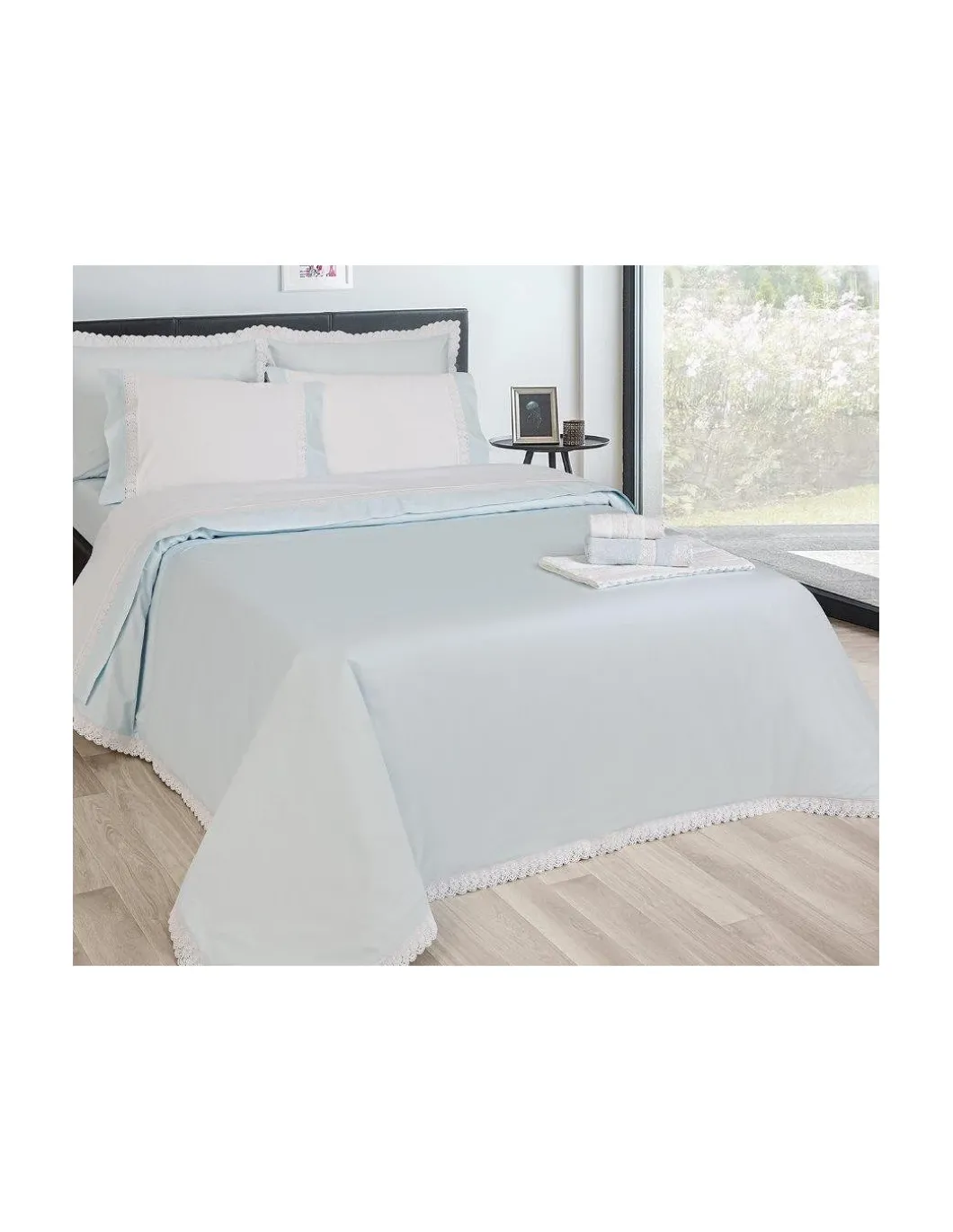 Sacos para edredão - 100% algodão percal 200 fios branco