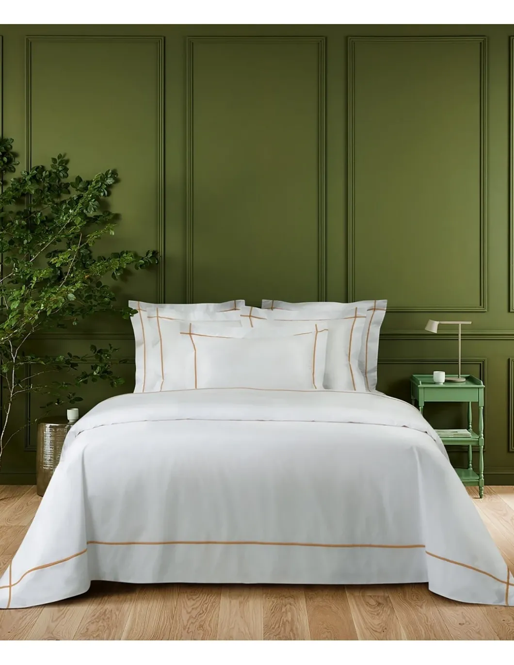 Sacos para edredão - Algodão cetim branco Gran Palazzo 1000 fios / 1000 hilos