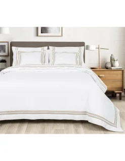 Sacos para edredão  - Algodão cetim branco 500 fios - Lince