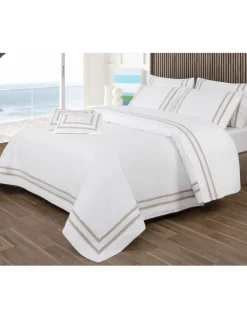 Sacos para edredão  - Algodão cetim branco 500 fios - Lira