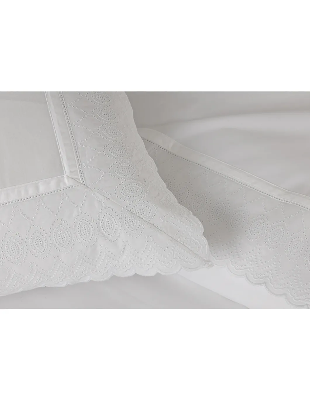 Sacos para edredão - Luxor algodão percal branco 400 fios