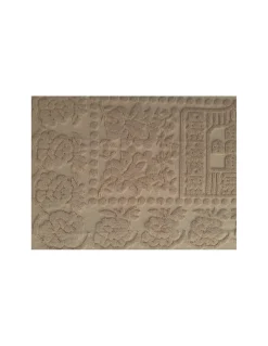 Tapetes artesanais 100% algodão cru - Coroa de Rei