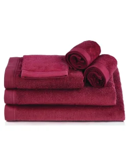 Toalhas banho 100% algodão penteado 580 gr. cor bordeaux