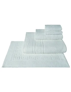 Toalhas brancas 100% algodão - Toalhas para hotel, spa, estética