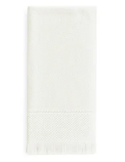 Toalhas brancas jacquard veludo - 500 gr/m2 - 100% algodão