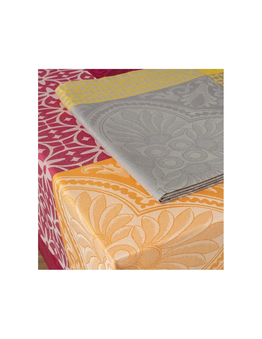 Toalhas de mesa anti nódoas 100% algodão - Lamego Fateba