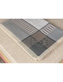 Toalhas de mesa anti nódoas 100% algodão - Malta da Fateba