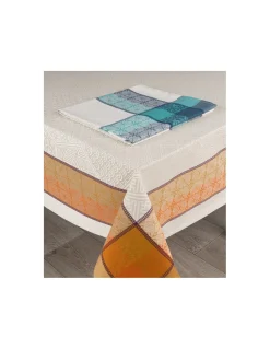 Toalhas de mesa anti nódoas 100% algodão - Marine 2024 Fateba