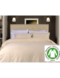 180x220 cm - 300 Fios - Jogo de sacos P/ Edredão 100% algodão cetim orgânico GOTS