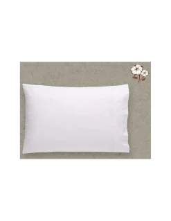 50X70 cm - 2 Fronhas P/ almofadas de dormir - 50/50 Algodão 180 fios