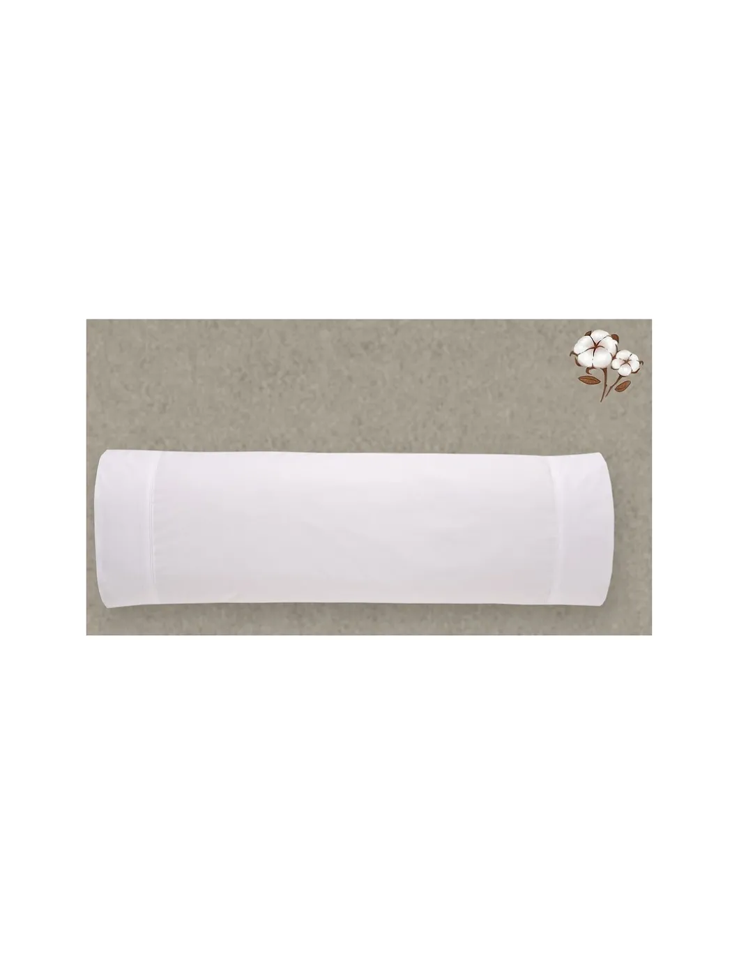 50x60 cm - 2 Fronhas P/ almofadas de dormir - 50/50 Algodão 180 fios