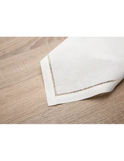 50x50 cm - 1 Guardanapo 100% linho bordado a mão - bordados da lixa