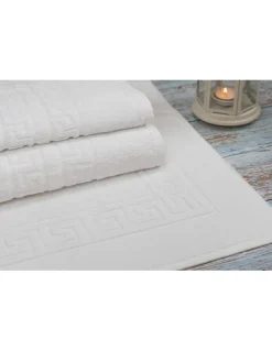 100x150 cm / 21 toalhas brancas hotelaria 100% algodão fio convencional duplo torcido