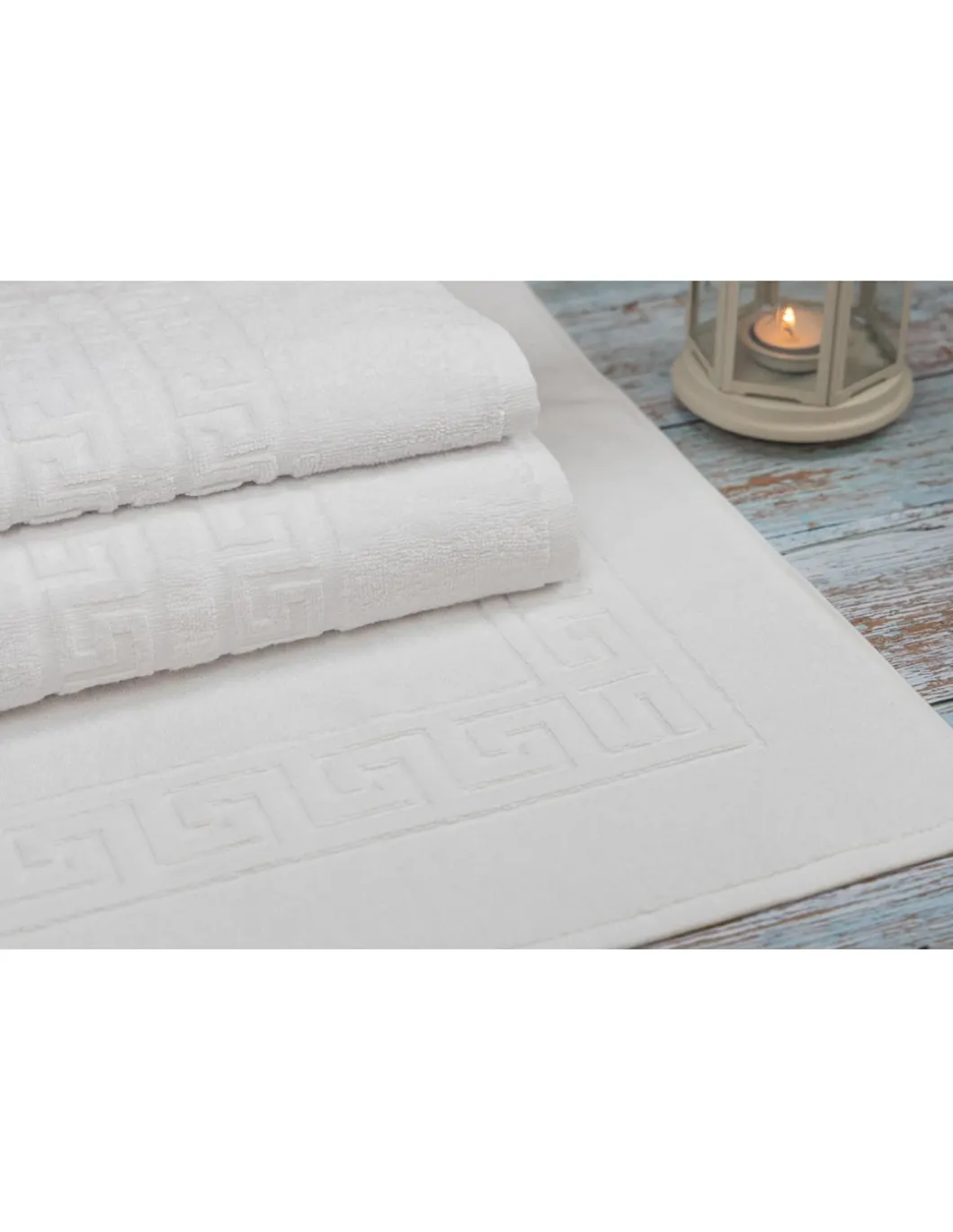 30x50 cm / 48 toalhas brancas hotelaria 100% algodão fio convencional duplo torcido