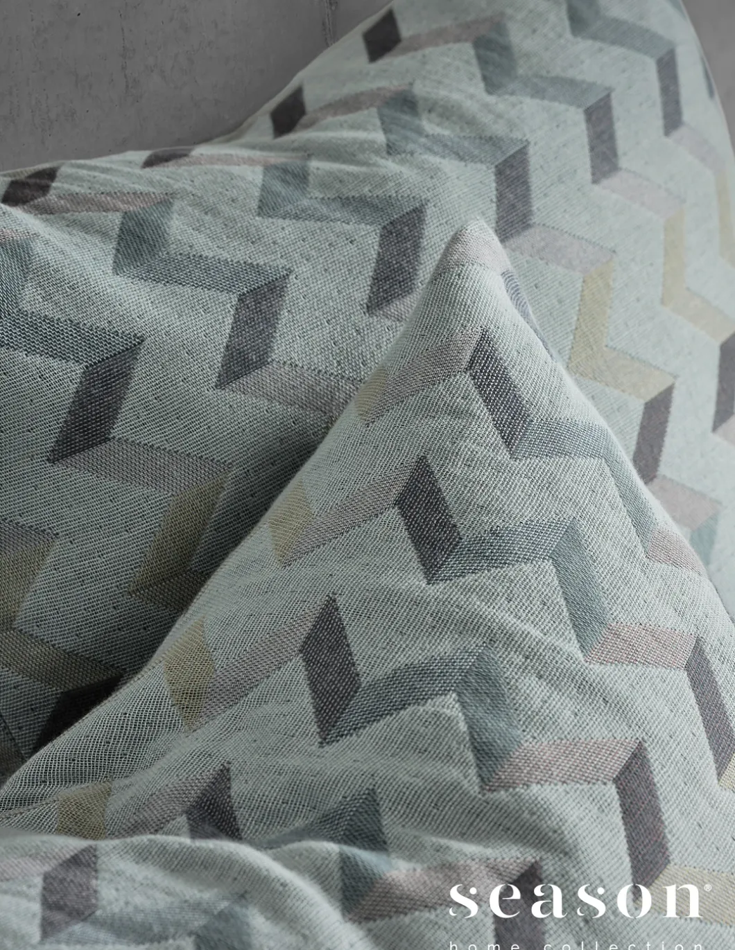 270x270 cm - Colcha verão Ref. Refresh / 100% algodão Jacquard