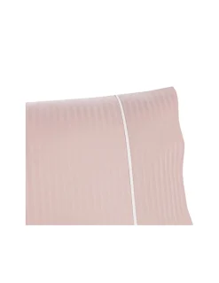 180x220 cm - Jogo saco de edredão cetim 300 fios rosa seco - Riscas Jacquard