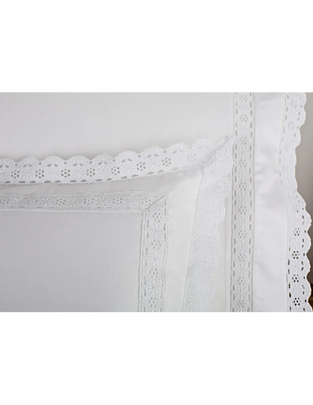 280x290 cm - Percal 400 Fios - Jogos de lençóis cor branco - Premium Sevilla