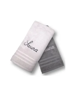 70x200 cm - Toalha para sauna 100% algodão Zero-twist